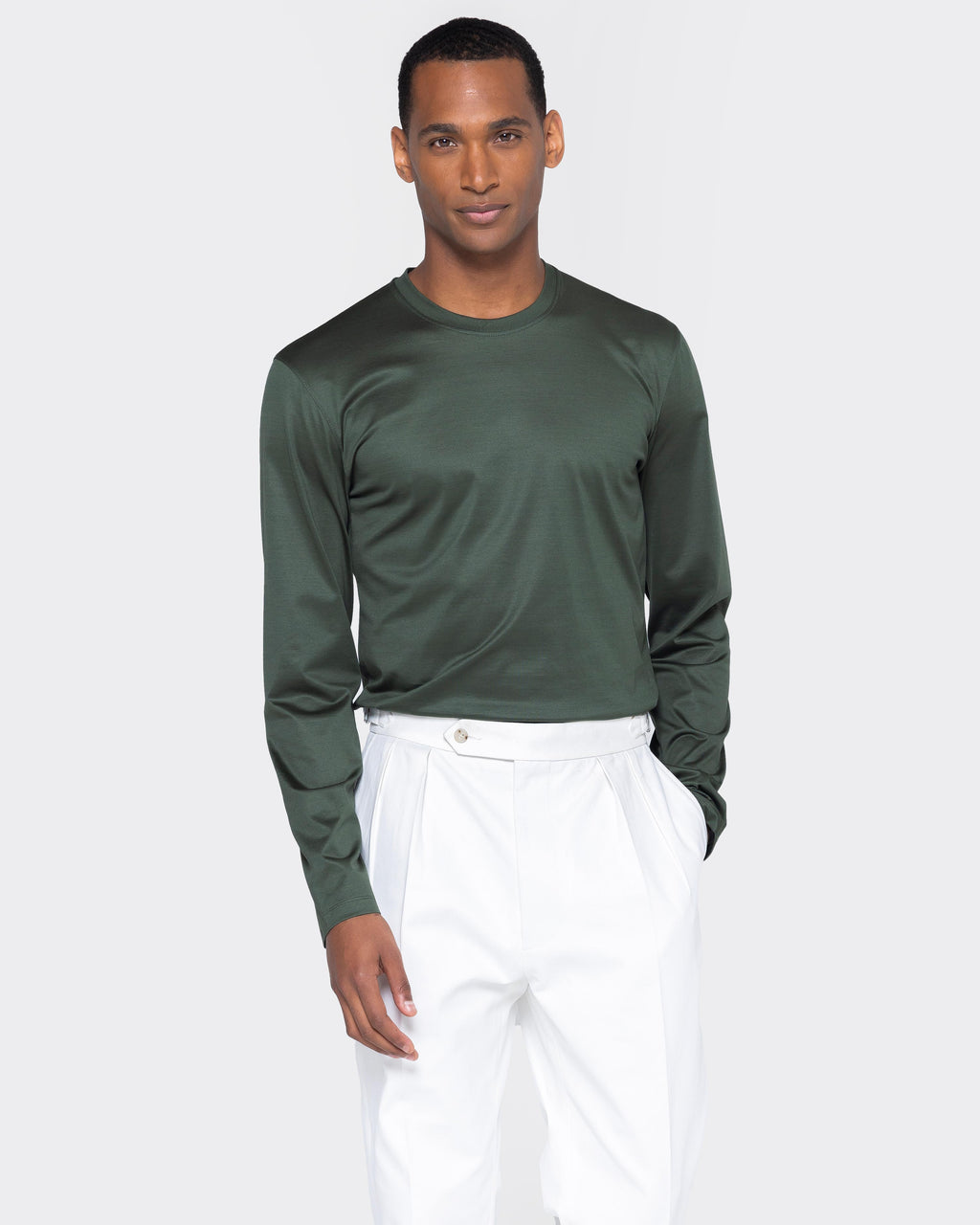 Fila Verde Cotton Unisex T-Shirt main image 0