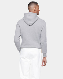 Grey Hoodie in Cotton Cashmere | Filatori