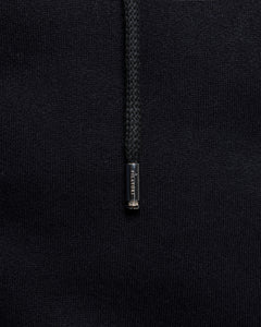 Felpa con cappuccio Nera Cotone Cashmere | Filatori
