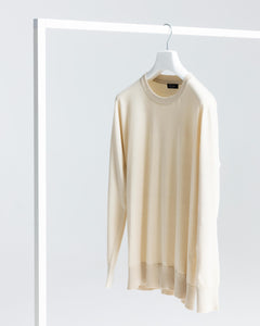 maglia manica lunga uomo estiva filatori su misura wholegarment shimaseiki su misura capo integrale cotone pregiato seta mulberry