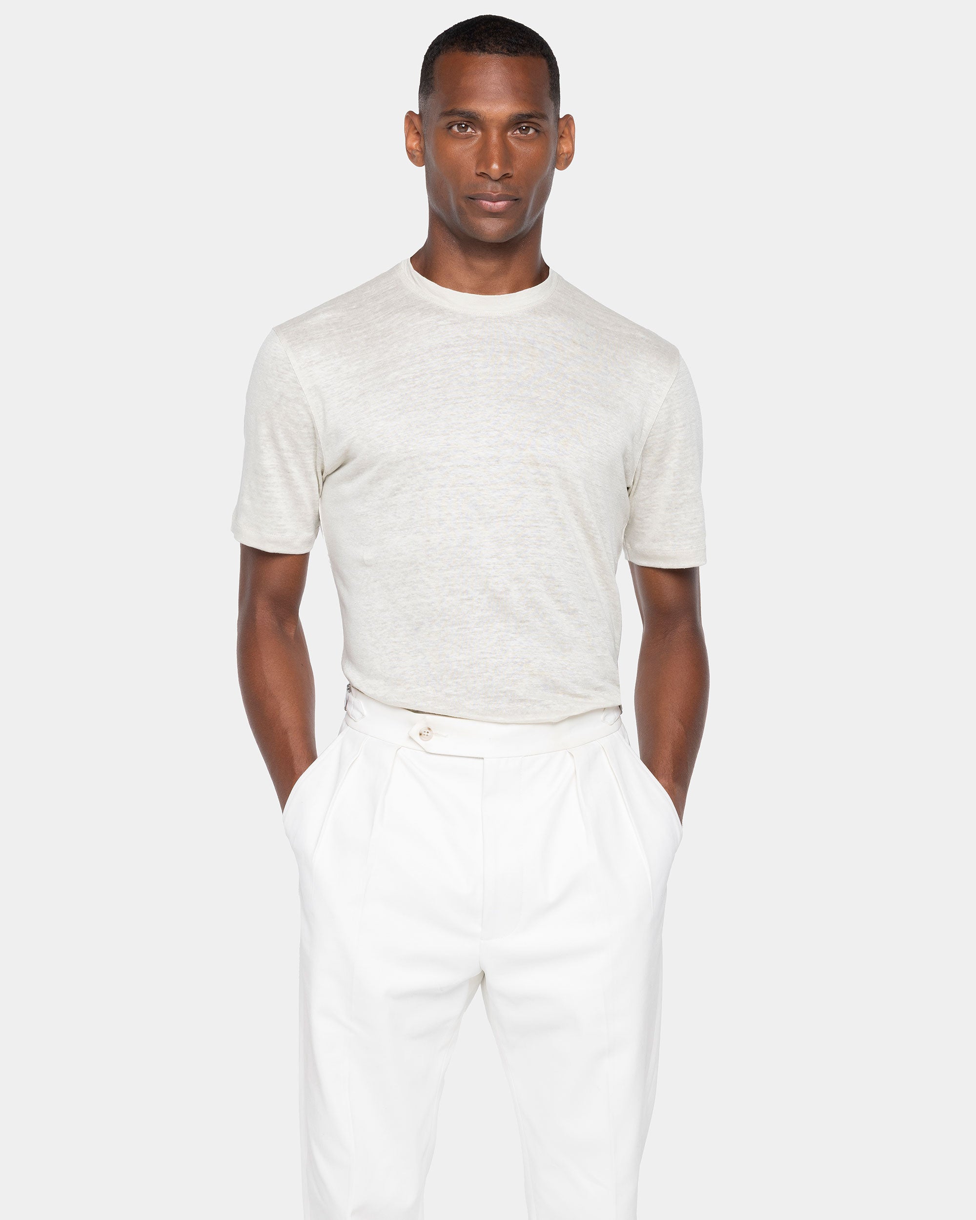 Rope Tailor made T-Shirt in 100% Masters of Linen | Filatori